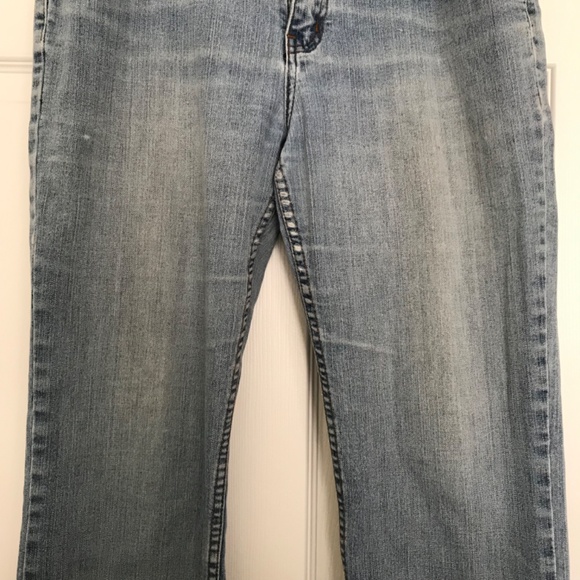 Vintage NEVADA Denim Jeans Pants Size 9/10 Light Blue - Picture 4 of 15